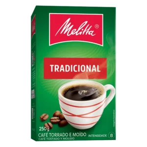 Café Melitta Tradicional Vácuo 250g – Caixa com 20 Unidades